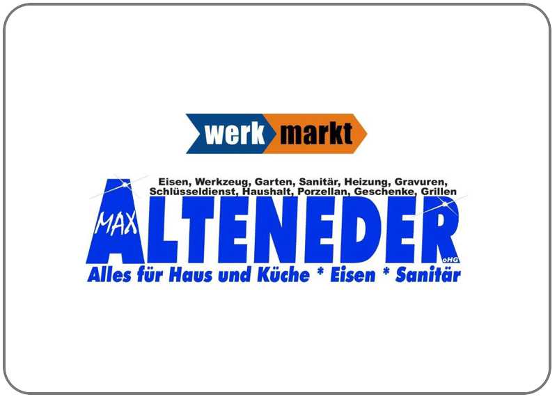 Alteneder OHG – Werkmarkt