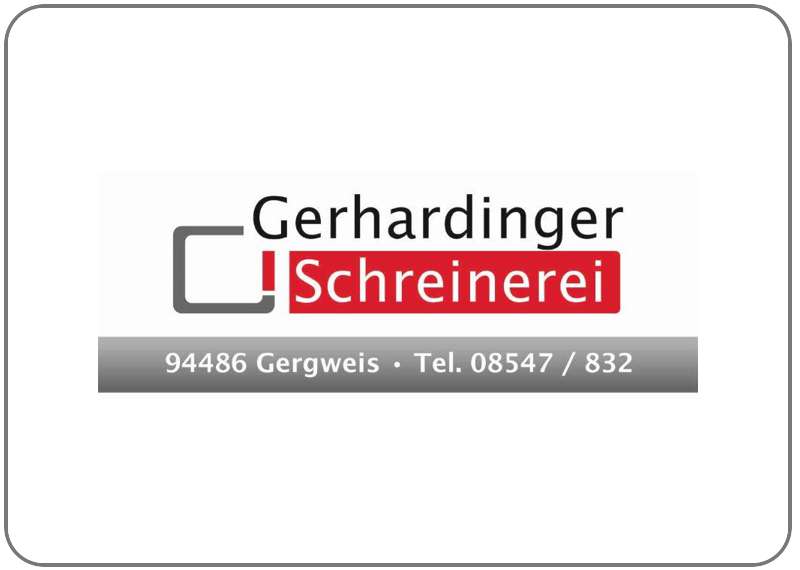 Schreinerei Gerhardinger
